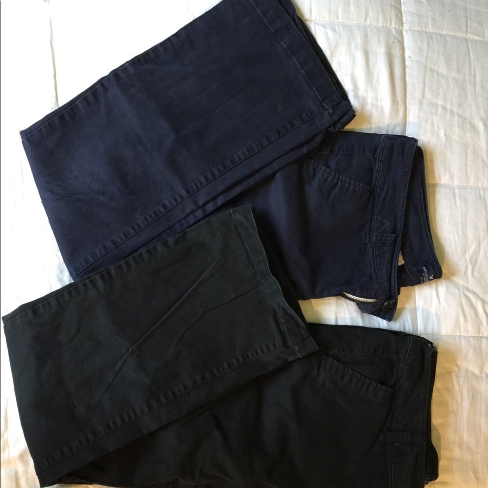 American Eagle Size 8 Short Kick Boot Pants